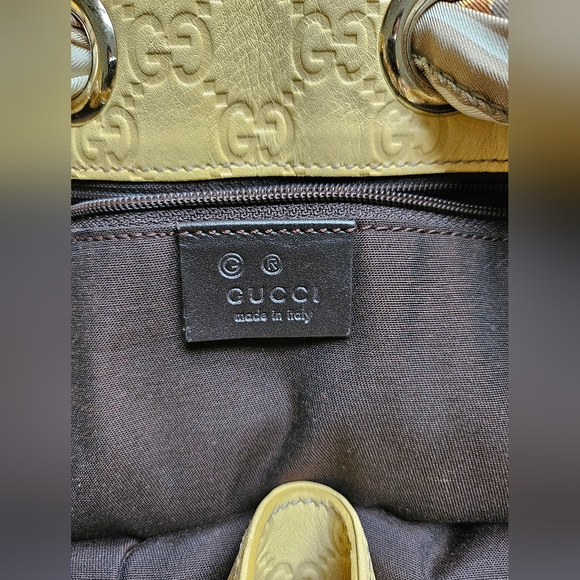 EUC Vintage Guccissima Positano Scarf Tote - Picture 6 of 17